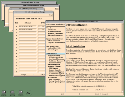 J90 software installation