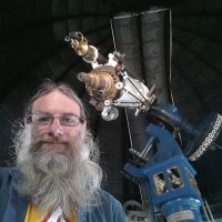 Selfie at Ladd Observatory